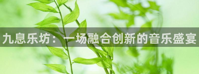 耀世娱乐官网首页：九息乐坊：一场融合创新的音乐盛宴